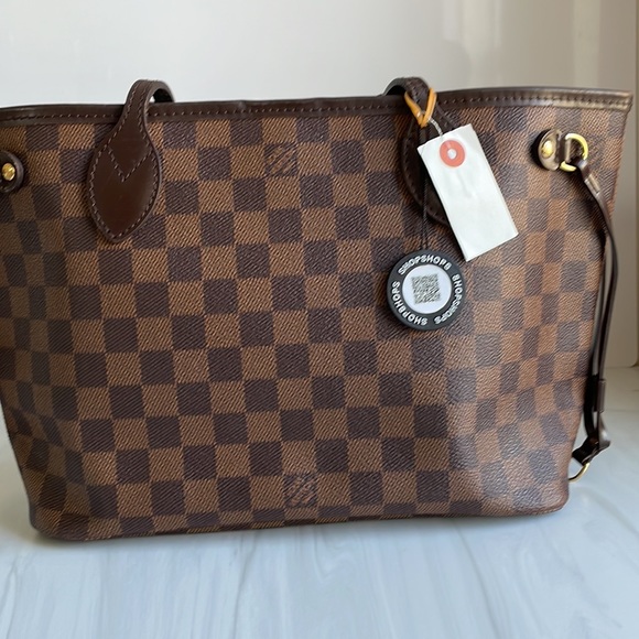 Not available anymore! NOT FOR SALE Auth LV Damier Ebene Neverfull Tote bag PM - Picture 10 of 17